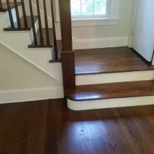 Dustless Sanding and Staircase HandRail and Posts Refinishing in Glen Rock, NJ